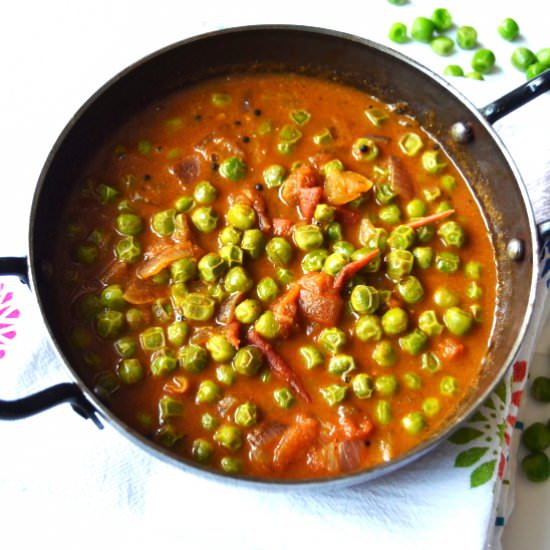 Green Peas Masala Curry - Recipe photo by Remya Ravindran