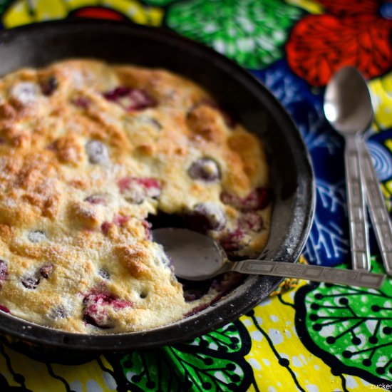 Cherry Baked Pudding - Recipe photo by zuckerbaeckerin