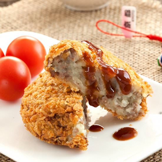 Beef Korokke - Recipe photo by manusmenu