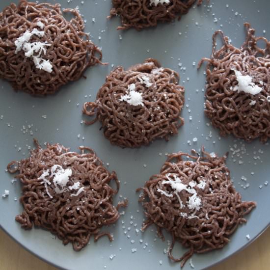 Finger Millet String Hoppers - Recipe photo by Akila