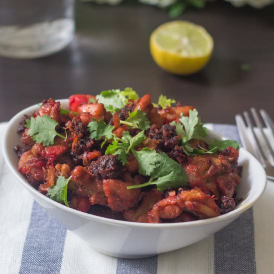 Ginger Chicken Fry - Recipe photo by Akila