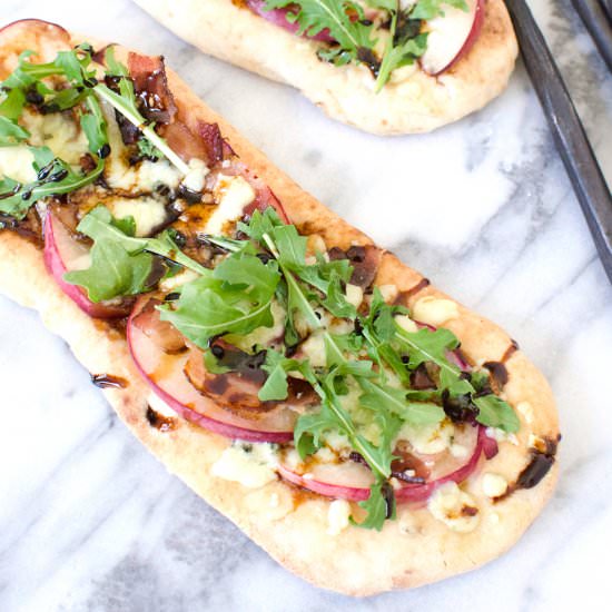 Summer Stone Fruit Flatbread - Recipe photo by asideofsweet