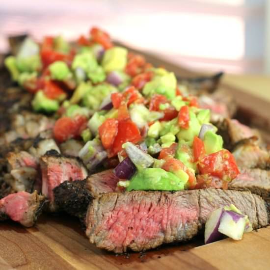 Coffee-Crusted Bone-in Ribeye - Recipe photo by EricasRecipes