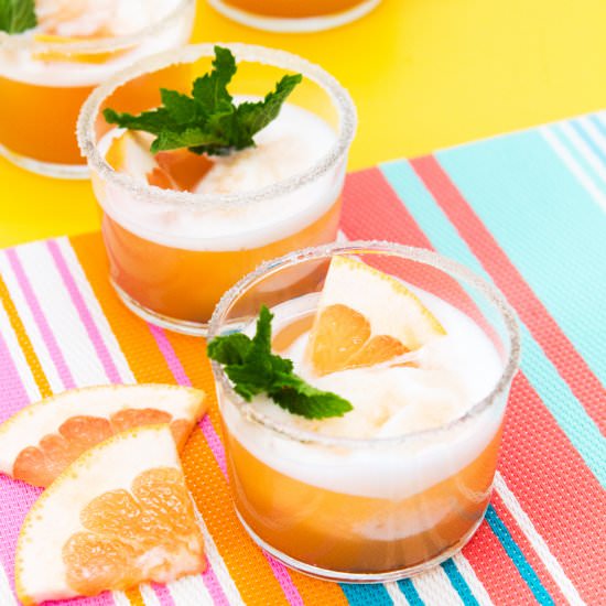 Grapefruit Granita Punch - Recipe photo by sarahhearts