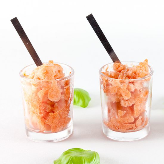 Tomato Sorbet - Recipe photo by ohmydish