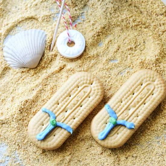 Flip Flop Cookies - Recipe photo by brittaniep