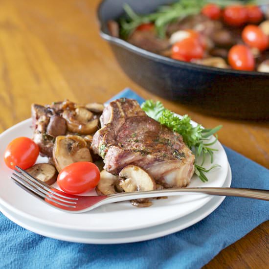 Herb Roasted Lamb Chops - Recipe photo by BourbonAndHoney