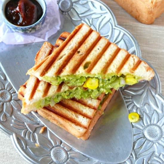 Bombay Chutney Sandwich - Recipe photo by v.marudhavani