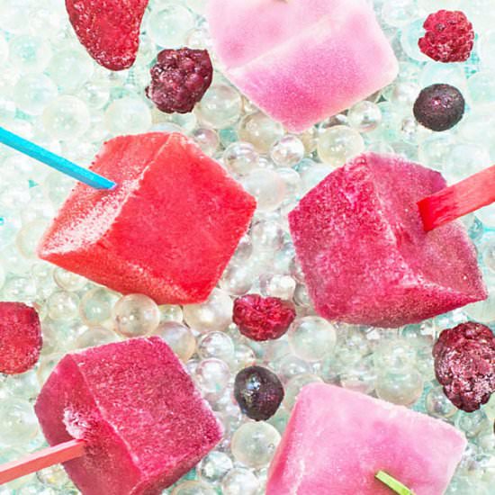 Dye-Free Fruity Ice Pops - Recipe photo by nancy baggett-kitchenlane