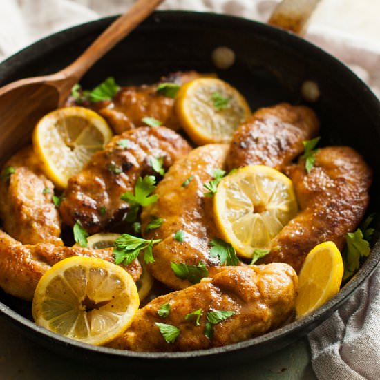 Lemon Chicken - Recipe photo by My Natural Family