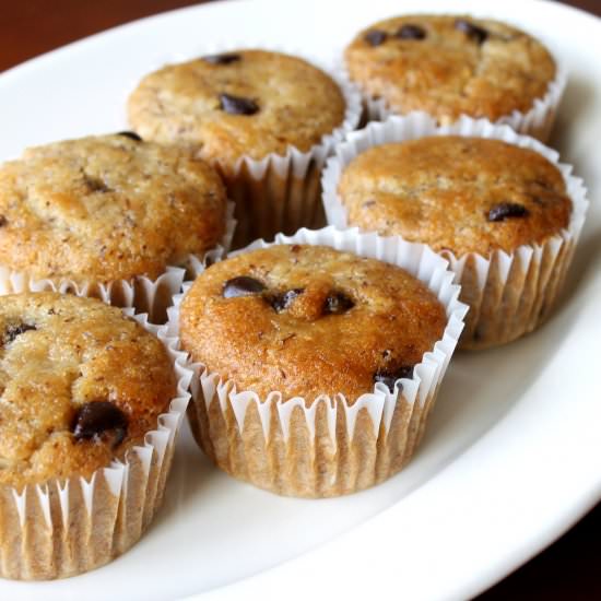 Applesauce Chocolate Chip Muffins - Recipe photo by auntiebethany