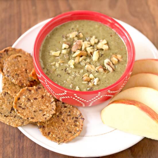 Walnut Butter with Super Seeds - Recipe photo by veggiesbycandlelight