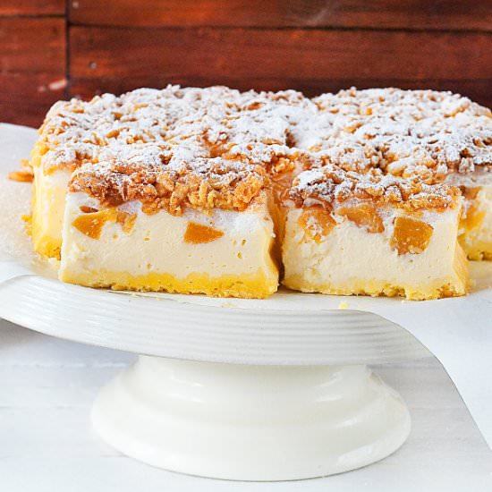 Cheesecake Bars - Recipe photo by wwwilovebakepl