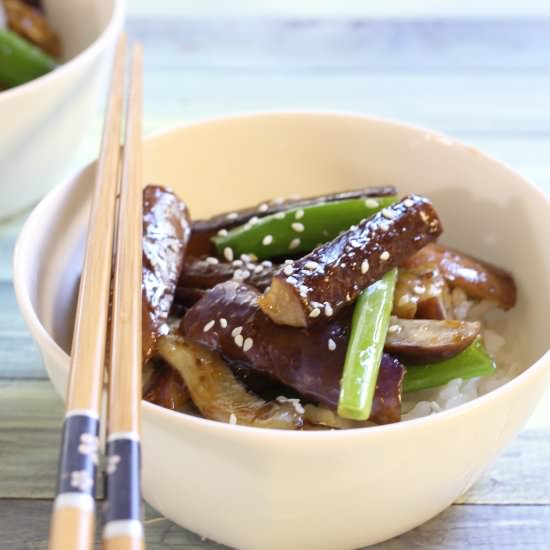 Chinese Garlic Eggplant - Recipe photo by Easytoddlermeals