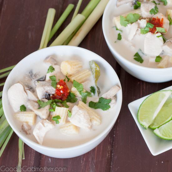 Tom Kha Gai Soup - Recipe photo by GoodieGodmother