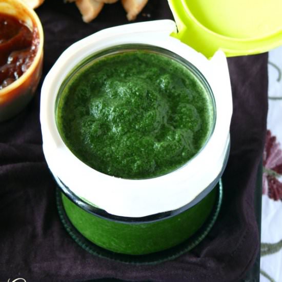 Green Chutney - Recipe photo by v.marudhavani