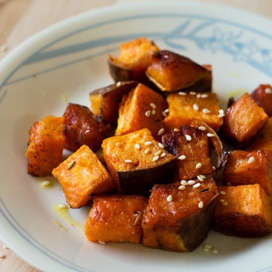 Slightly Savory Sweet Potatoes - Recipe photo by tarajung