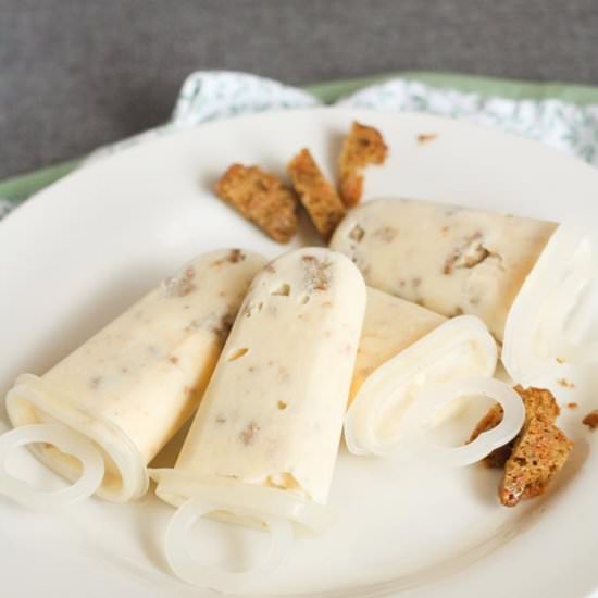 Carrot Cake Popsicles - Recipe photo by jellib