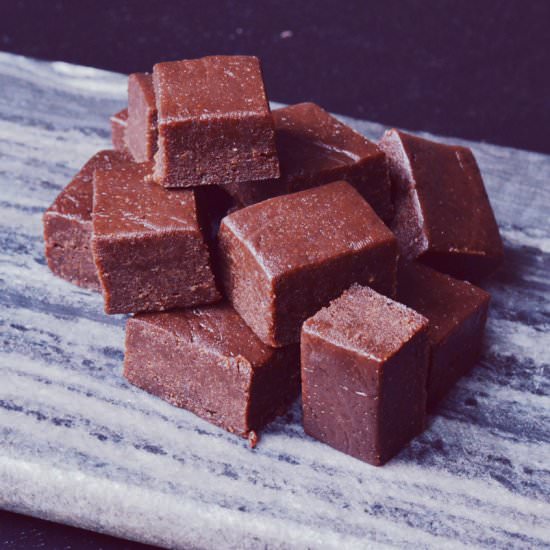 Healthy Brownie Peanut Butter Fudge - Recipe photo by BananaBloom