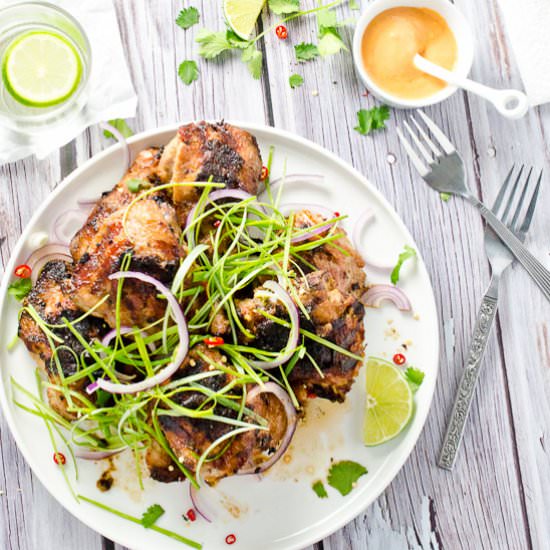 Lemongrass Grilled Chicken - Recipe photo by The Endless Meal