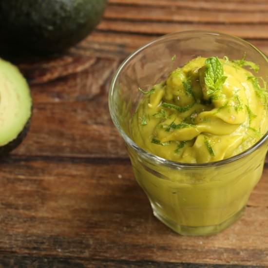 Mango Avocado Mousse - Recipe photo by Petit World Citizen