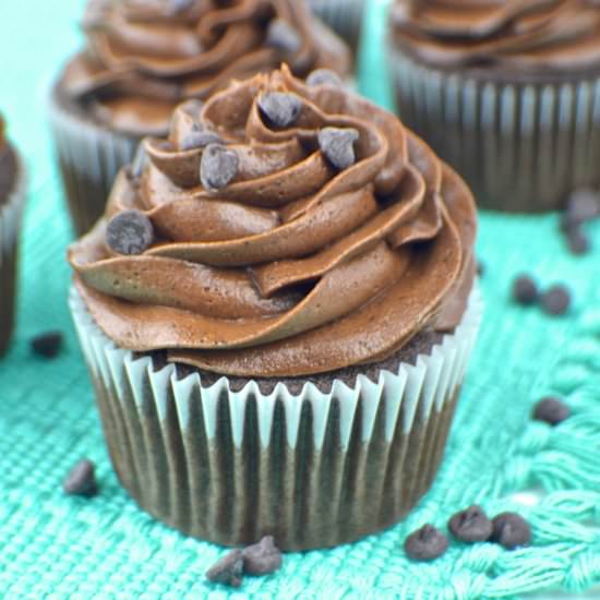 Chocolate Espresso Cupcakes - Recipe photo by revamperate