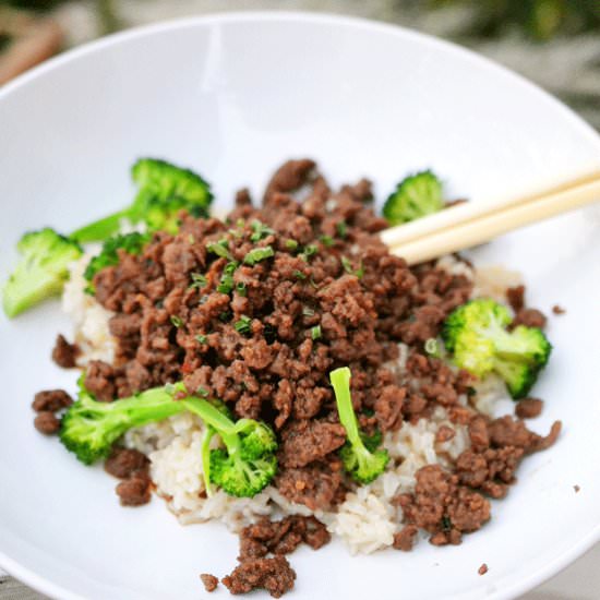 Korean Beef Bowl - Recipe photo by ambslovesfood