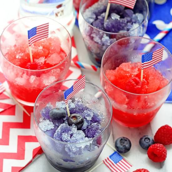 4th of July Snow Cones - Recipe photo by grandbabycakes