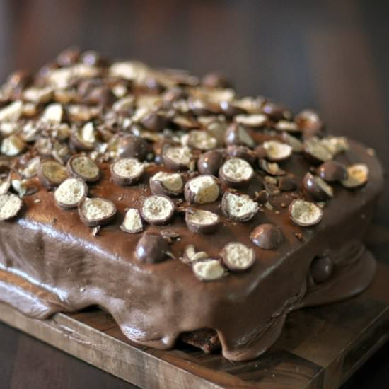 Malted Milk Chocolate Malteser Cake - Recipe photo by Sophie Loves Food