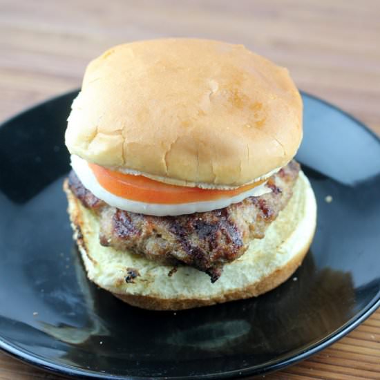 Grilled Turkey Burgers - Recipe photo by cullys kitchen