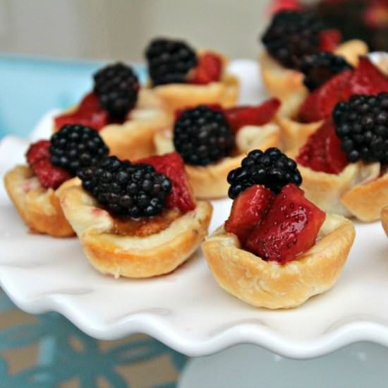 Berry & Brie Tarts - Recipe photo by addicted2recipes