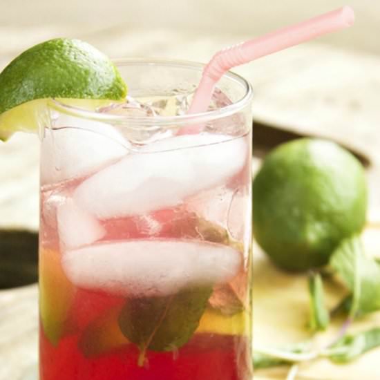 Wildberry Mojito Cocktail - Recipe photo by PinkHeelsPinkTruck