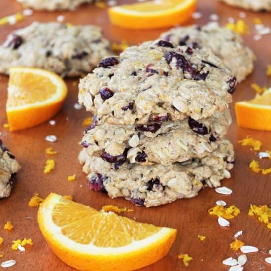 Orange Cranberry Oat Cookies - Recipe photo by livelearnloveeat
