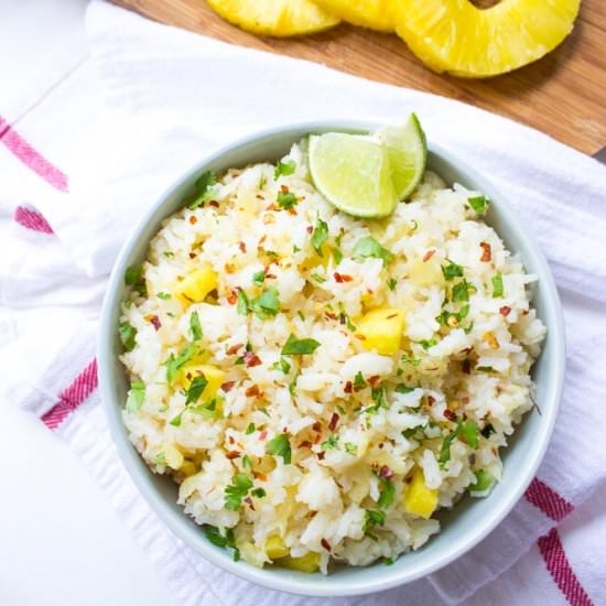 Pineapple Rice - Recipe photo by littlebroken