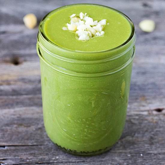 Matcha Macadamia Nut Butter - Recipe photo by eatthriveglow