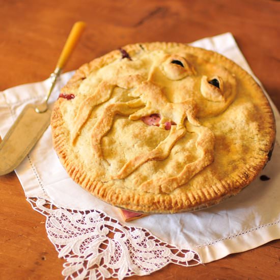 Cthulu Bumbleberry Pie - Recipe photo by KikuCorner