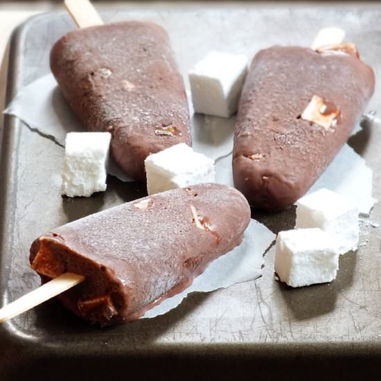 Rocky road ice cream - Recipe photo by Smakolyki Alergika