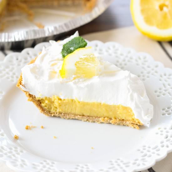 Lemon Pie - Recipe photo by Purely Katie