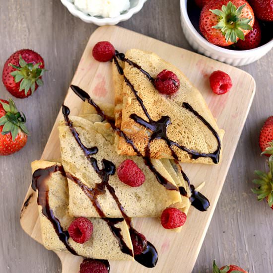 Parsi Crepes - Recipe photo by Pavani