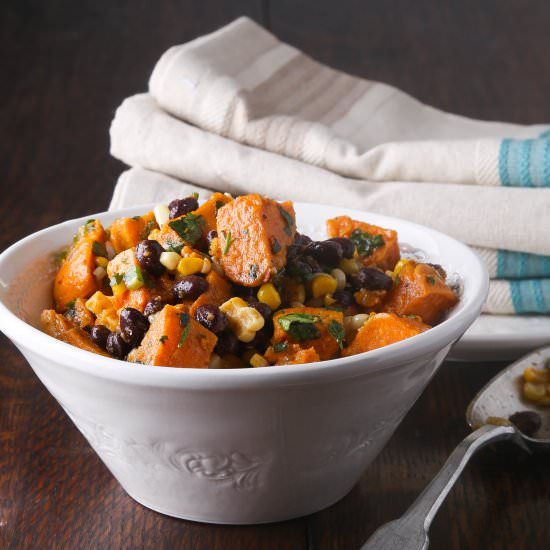 Mexican Sweet Potato Salad - Recipe photo by therightrecipe