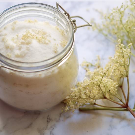 Elderflower Sugar - Recipe photo by Make do and spend