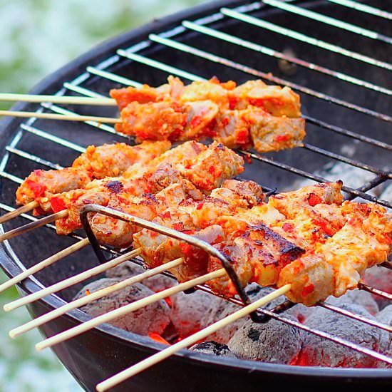 Pork Satay - Recipe photo by oliviacooksinholland