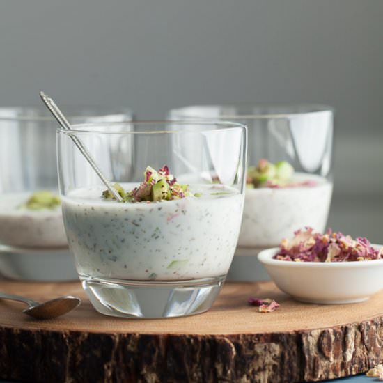Persian Cucumber Yogurt Soup - Recipe photo by gourmandeinthek