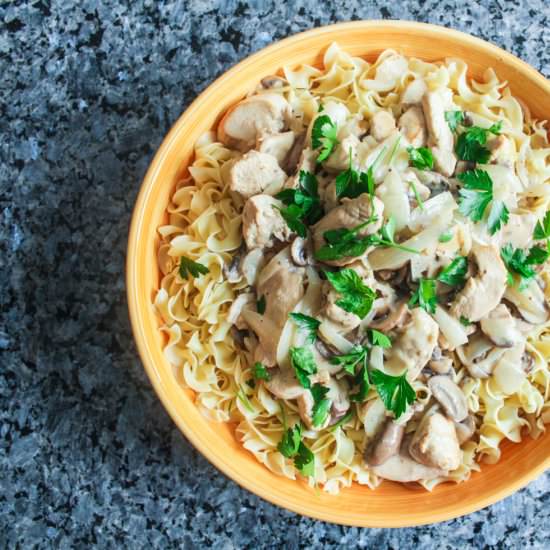 Chicken Stroganoff - Recipe photo by Lisa G Cooks