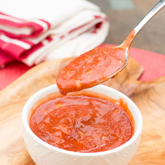 Easy BBQ Sauce - Recipe photo by ChiliPepperMadness