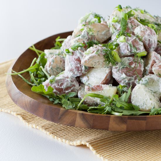 Red Potato Salad Dill Horseradish - Recipe photo by thesunnypalate