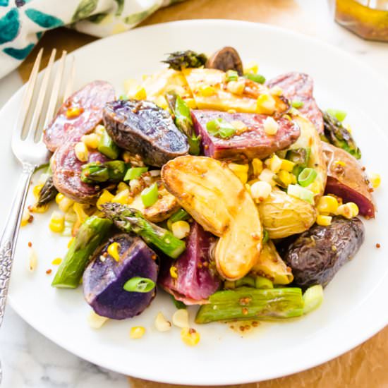 Grilled Fingerling Potato Salad - Recipe photo by flavorthemoments