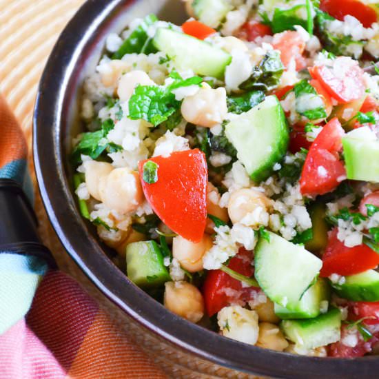 Gluten-Free Tabouli - Recipe photo by The Vanilla Plum
