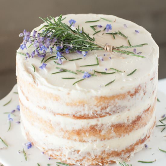 Rosemary Lavender Cake - Recipe photo by lindsayn8