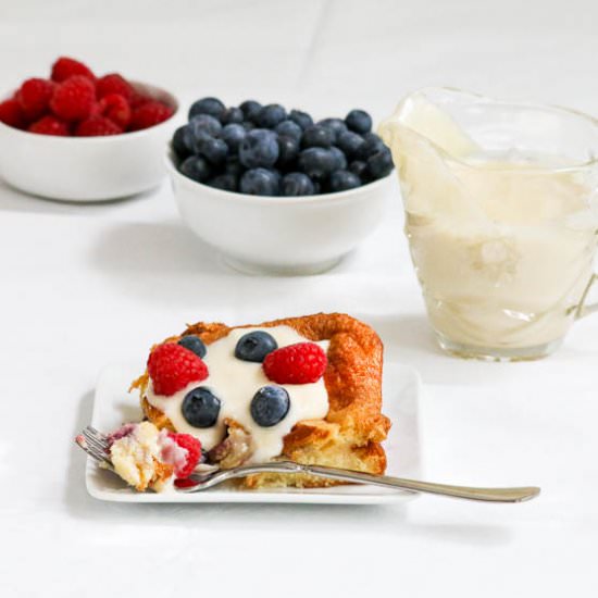 Berry Brioche Bread Pudding - Recipe photo by Desserts Required